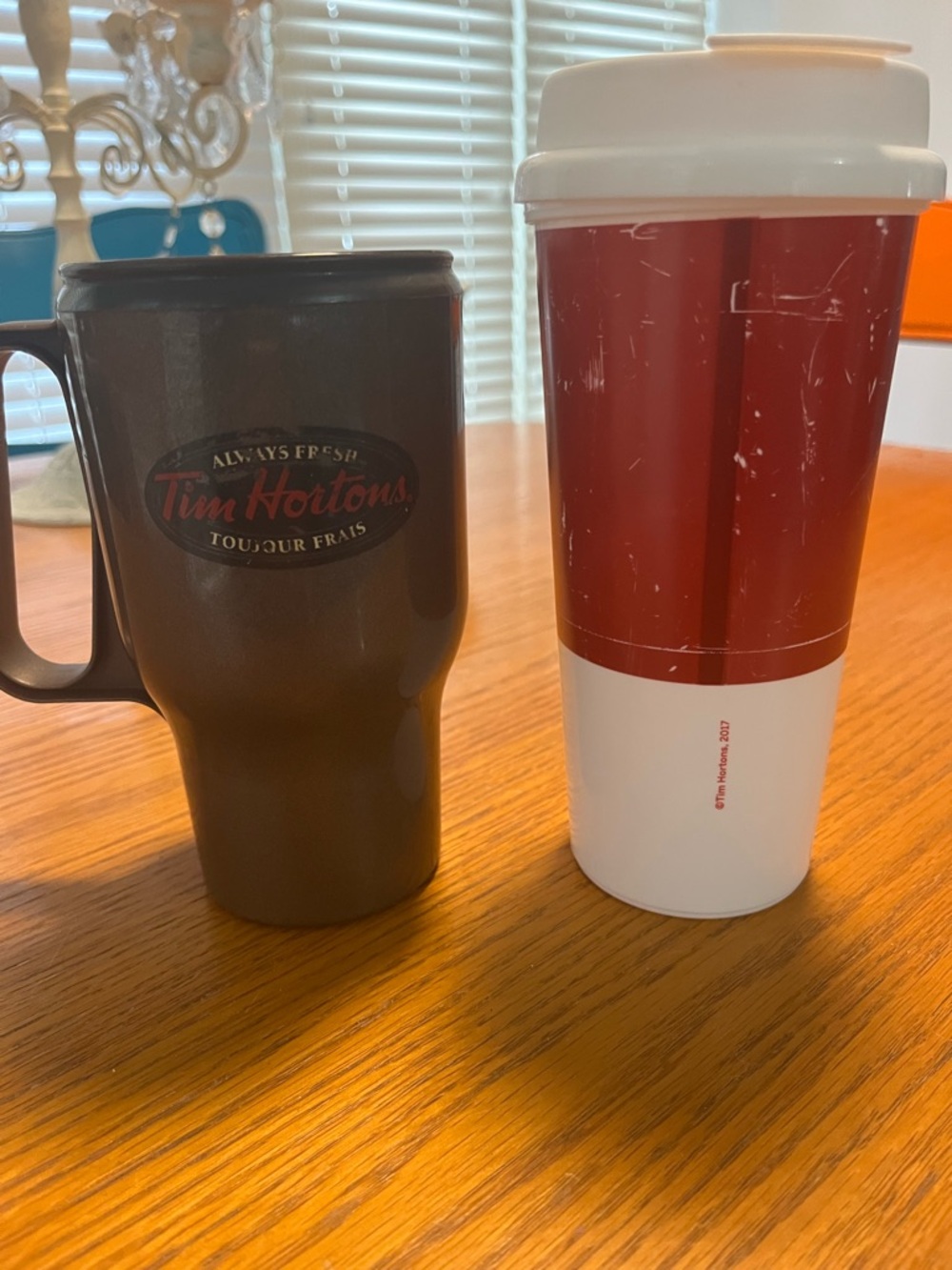 Tim Hortons Collectors Coffee Mugs, To Go Travel Mugs - Picture 4 of 5